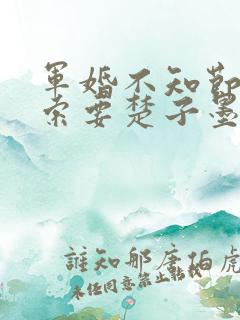 军婚不知节制地索要楚子墨