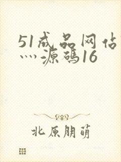 51成品网站W灬源码16