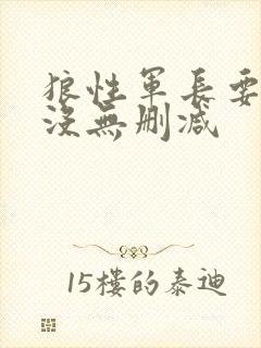 狼性军长要够了没无删减