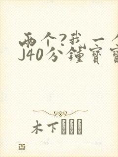 两个?我一个BJ40分钟宝宝