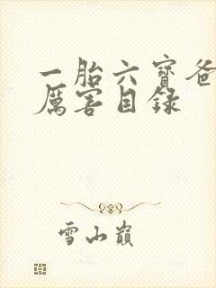 一胎六宝爸比好厉害目录