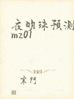 夜明珠预测 ymz01