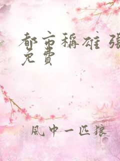 都市称雄 张远免费