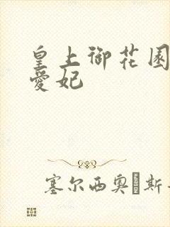 皇上御花园中要爱妃