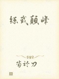 练武颠峰