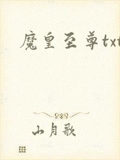 魔皇至尊txt