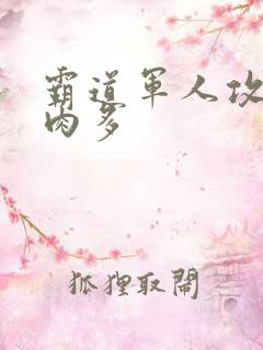 霸道军人攻现代肉多