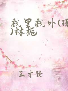 戏里戏外(现场)林栀