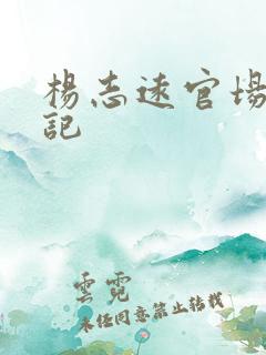 杨志远官场飙升记