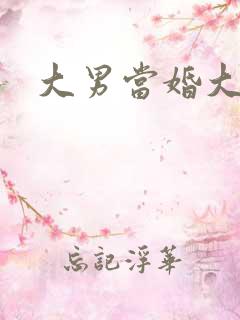 大男当婚大结局