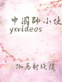 中国帅小伙gayxvideos
