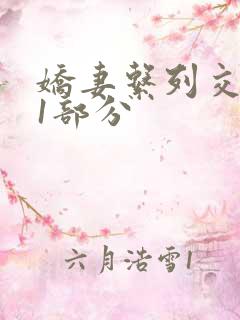 娇妻系列交换11部分