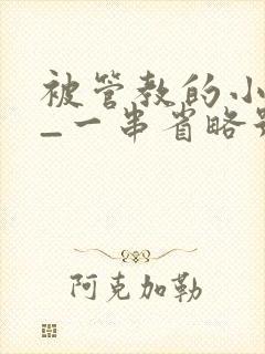 被管教的小美人_一串省略号_