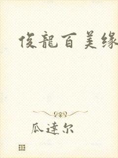 俊龙百美缘小说