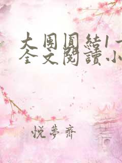 大团圆结1一6全文阅读小说