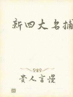 新四大名捕全集