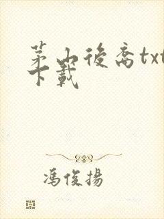 茅山后裔txt下载