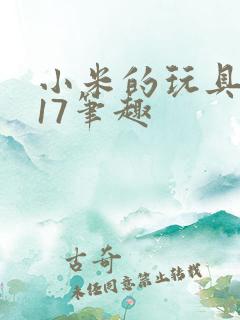 小米的玩具日记17笔趣