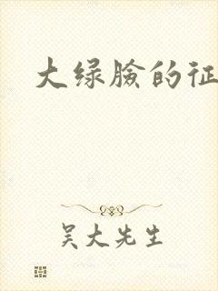 大绿脸的征途