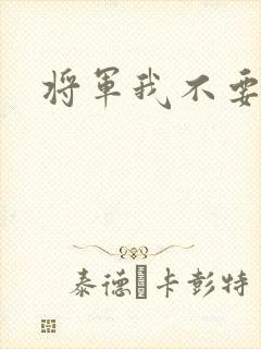 将军我不要你了