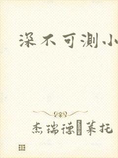 深不可测小说