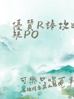 优质R棒攻略系统PO