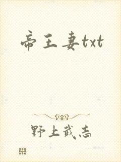 帝王妻txt