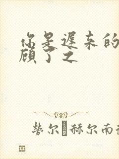 你是迟来的欢喜顾了之