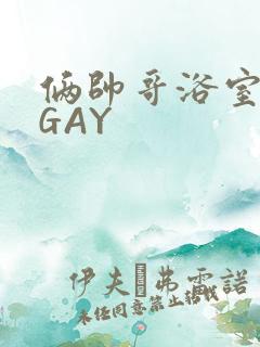 俩帅哥浴室互攻GAY