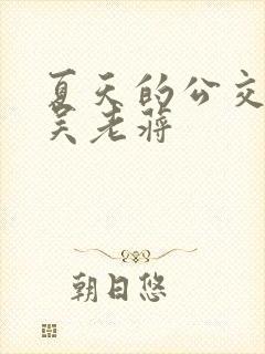 夏天的公交车老吴老蒋