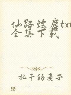 仙路烟尘txt全集下载