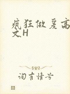 疯狂做爰高辣H文H