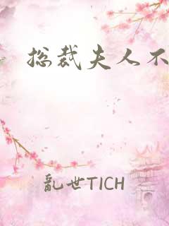 总裁夫人不好当