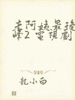 老阿姨最后的巅峰2 电视剧