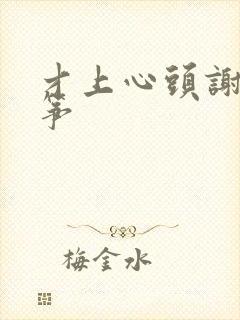 才上心头谢柳陆筝