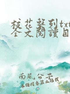 校花系列txt全文阅读目录