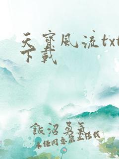 天宝风流txt下载