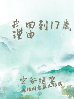 我回到17岁的理由