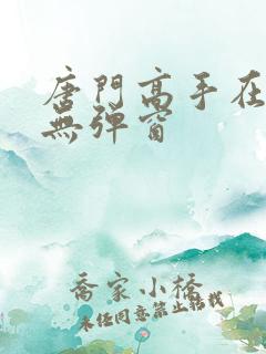 唐门高手在异世无弹窗