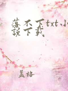 落不下txt小说下载