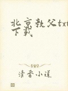 北京教父txt下载