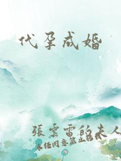 代孕成婚