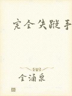 完全失踪手册
