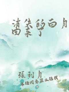 消失的白月光又回来了