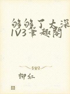 够够了太深了H1V3笔趣阁