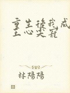 重生后我成了傻王心尖宠