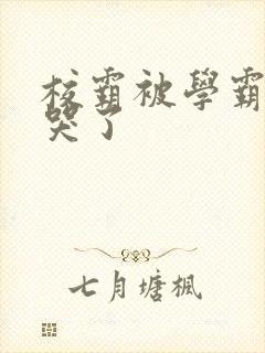 校霸被学霸A咬哭了