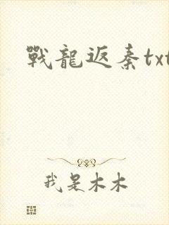 战龙返秦txt