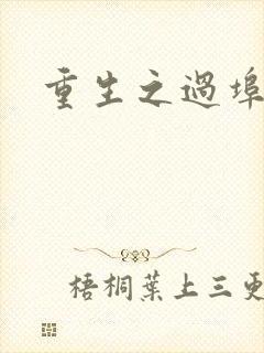 重生之过埠新娘