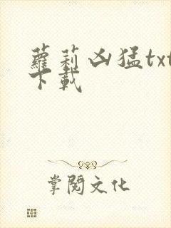 萝莉凶猛txt下载